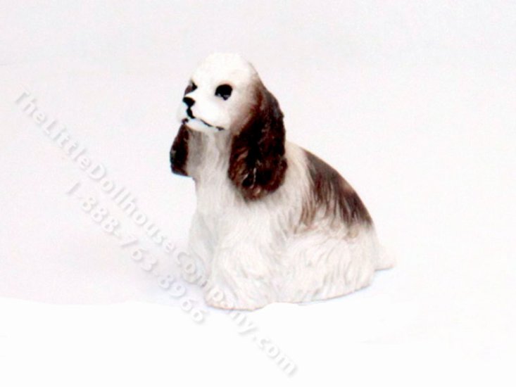 (image for) Miniature Cocker Spaniel for Dollhouses