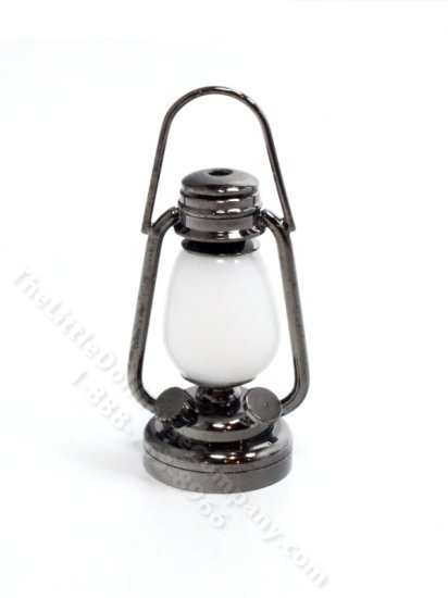 (image for) Miniature LED Oil Table Lamp with Wand for Dollhouse