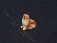 (image for) Full or Half Scale Miniature Pomeranian Dog for Dollhouses
