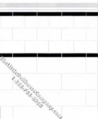 (image for) B&W Subway Tile Pattern Miniature Wallpaper for Dollhouses