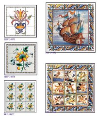 (image for) Dollhouse Scale Model Wall Tiles