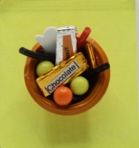 (image for) Miniature Halloween Treat Bowl