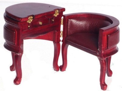 (image for) Mahogany Chadwick Desk