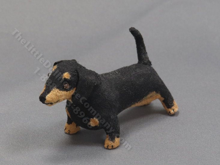 (image for) Miniature Dachshund Dog by Marie W. Evans - Tan/Black