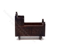 (image for) Miniature Handmade Cradle for Dollhouses