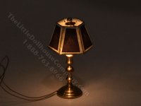 (image for) Miniature 12v Medium Table Lamp for Dollhouses - Blue Flame