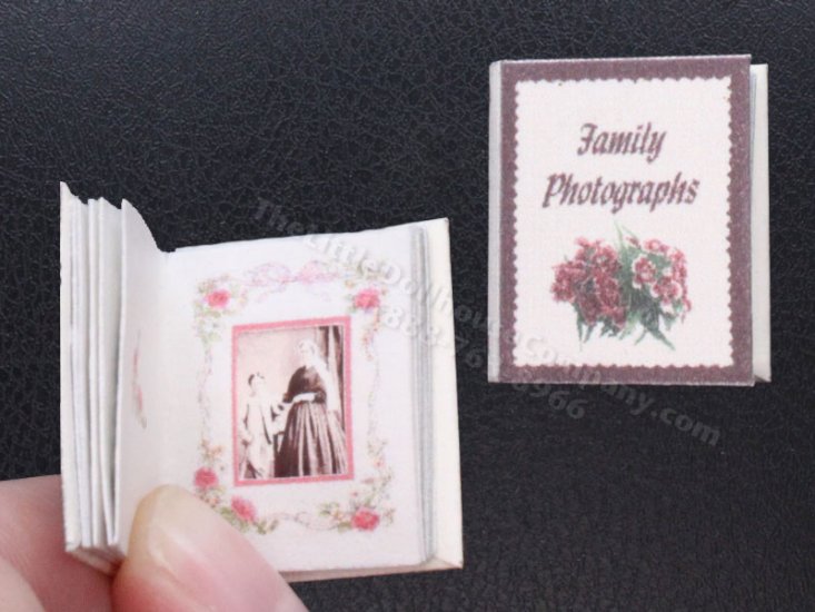 (image for) Miniature Family Photographs Album