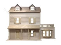 (image for) Assembled "Lennox" Unfinished Dollhouse
