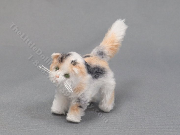 (image for) Miniature Long Haired Cat by Marie W. Evans - Calico
