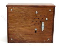 (image for) Miniature Walnut Piano Music Box for Dollhouses
