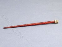 (image for) Miniature Mahogany Cane/Walking Stick for Dollhouses