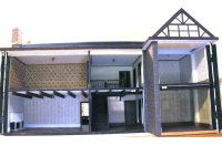 (image for) Assembled Tudor Style Mansion Dollhouse