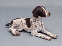 (image for) Miniature Laying German Short-Haired Pointer by Karl Blindheim