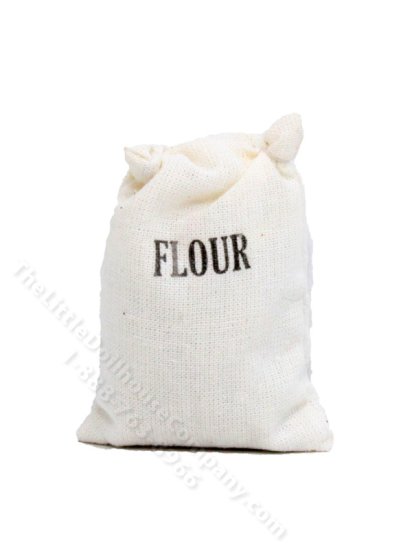 (image for) Miniature Sack of Flour for Dollhouses