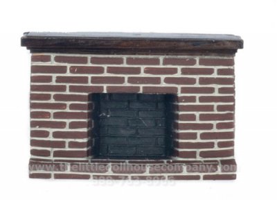 (image for) 1/2 Scale Resin Fireplace for Dollhouse