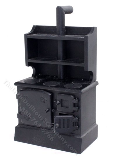 (image for) Miniature Wood Stove for Dollhouses