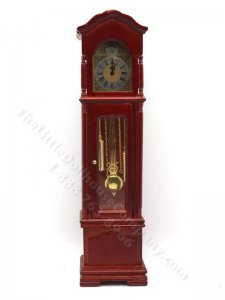 (image for) Miniature Functional Grandfather Clock by Heidi Ott