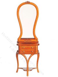 (image for) Miniature Victorian Dressing Table for Dollhouses