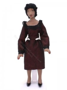 (image for) Miniature Porcelain 'Carly' Doll by Patsy Thomas