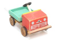 (image for) Miniature Wooden Ride-On Toy Truck by Jane Woodham