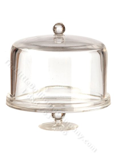 (image for) Miniature Covered Cylinder Cake Stand for Dollhouses