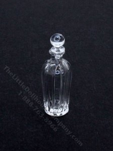 (image for) Miniature Glass Decanter for Dollhouses