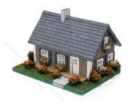 (image for) 1:144 Scale Cape Cottage Assembled Dollhouse