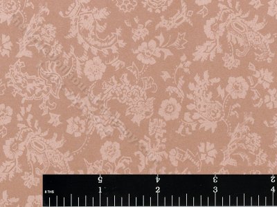 (image for) Rose Damask Wallpaper for Dollhouses