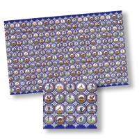 (image for) Dollhouse Scale Model Victorian Wall Tiles