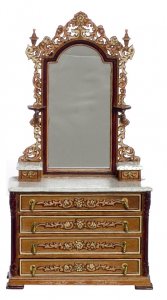 (image for) Miniature Victorian Vanity