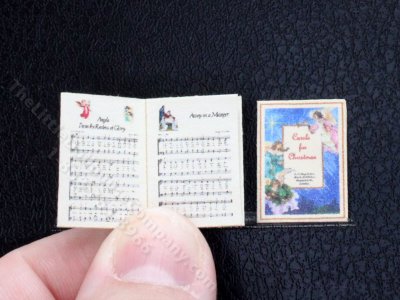 (image for) Miniature Carols for Christmas Music Book for Dollhouses