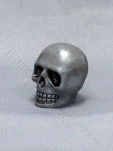 (image for) Miniature Grey Skull for Dollhouses