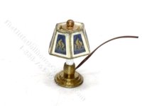 (image for) 1:48 Scale Miniature Brass Lamp