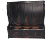 (image for) Miniature Handmade Wooden Pew by Susan Gowen