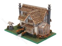 (image for) 1:144 Scale Storybook Tattington Cottage Assembled Dollhouse