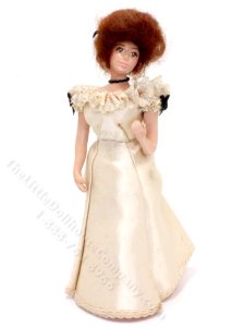 (image for) Vintage Victorian Woman Doll by Delores Coles