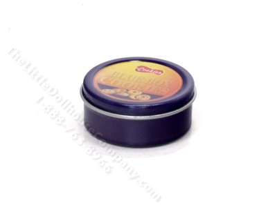 (image for) Miniature 'Blue Box Cookies' Cookie Tin for dollhouses