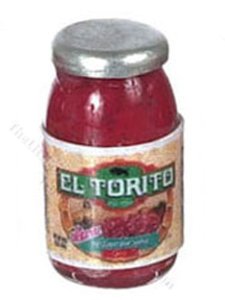 (image for) Miniature Salsa Jar for Dollhouses