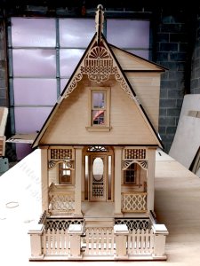 (image for) Assembled Little Ann Gen 2 Victorian Cottage Dollhouse