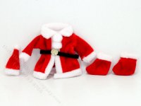 (image for) Miniature Santa Suit For Dollhouses