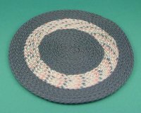(image for) Round Blue Rug