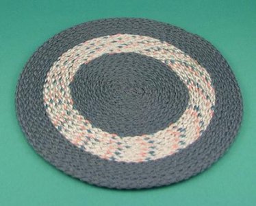 (image for) Round Blue Rug