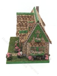 (image for) 1:144 Scale Emerie Cottage Assembled Dollhouse