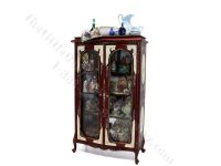 (image for) Miniature Mahogany China Cabinet by Twylla Charles