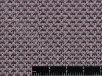 (image for) Purple and Blue Leaf Pattern Miniature Wallpaper for Dollhouses