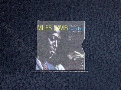 (image for) Miniature Miles Davis Vinyl Record Sleeve for Dollhouses