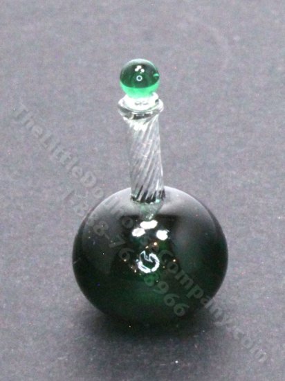 (image for) Miniature Dark Green Decanter by Gerd Felka, Germany