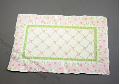 (image for) Dollhouse Miniature Light Colors Carpet