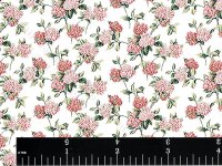 (image for) Pink Hydrangea Miniature Wallpaper for Dollhouses