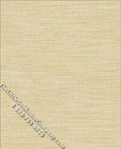 (image for) Mustard Grasscloth Pattern Miniature Wallpaper for Dollhouses
